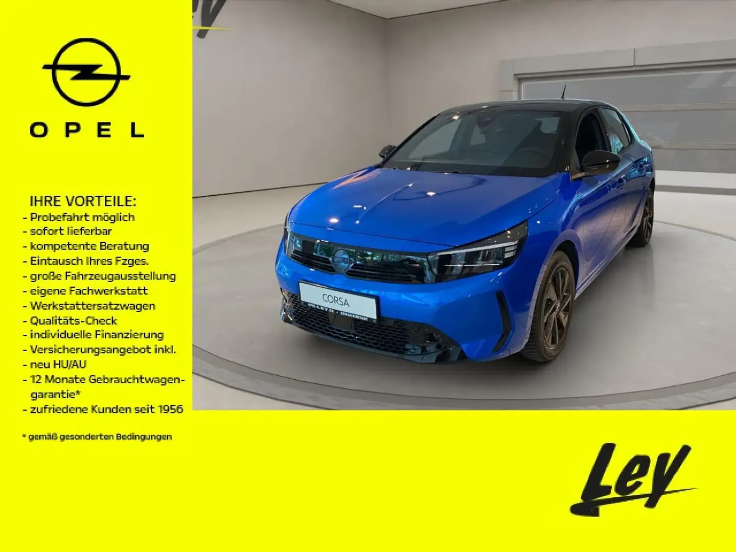 Opel Corsa-e YES Blau - 1