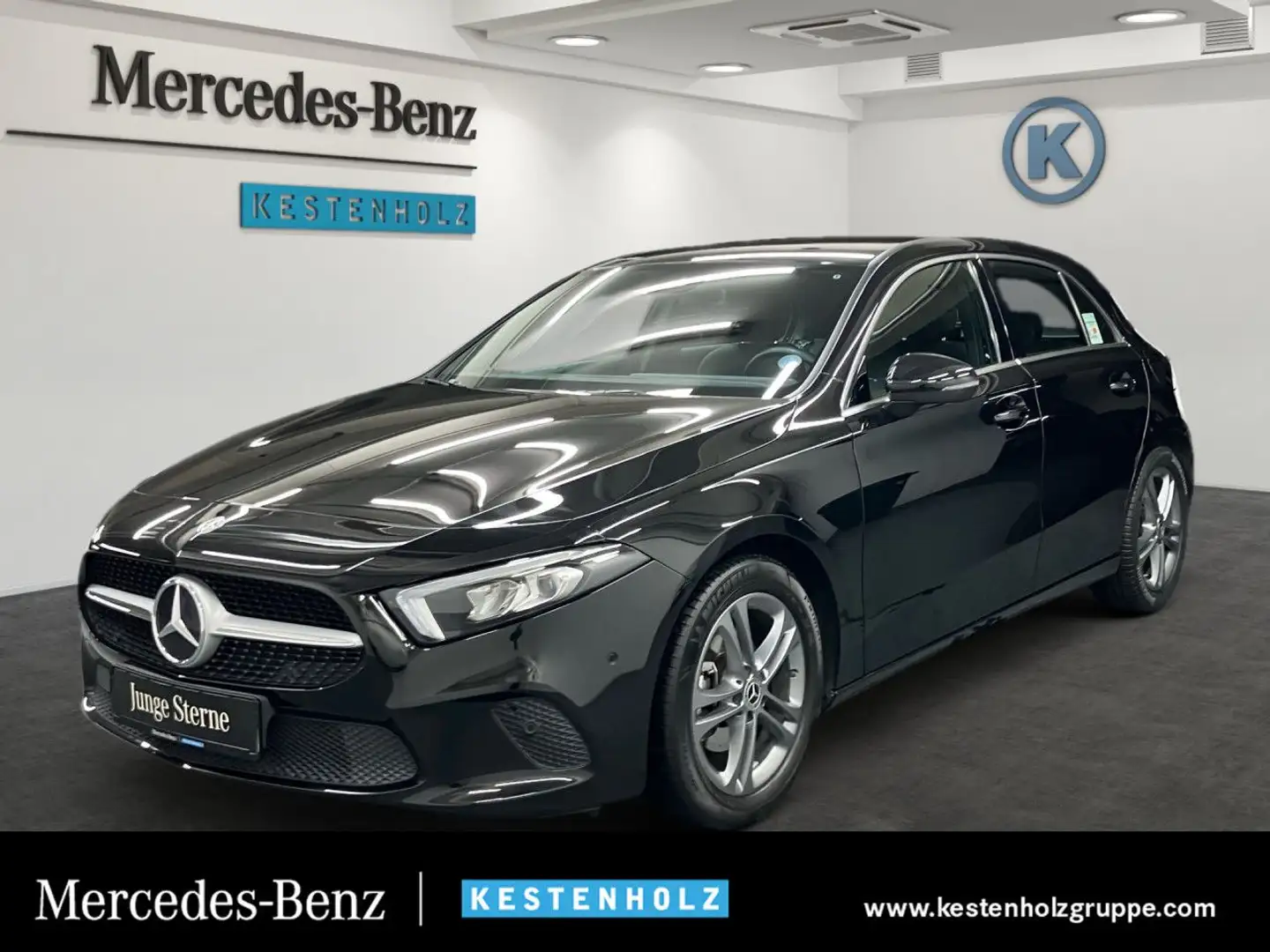 Mercedes-Benz A 180 Carbon LED Kamera Spurhalt-Ass Klimaautom Negro - 1