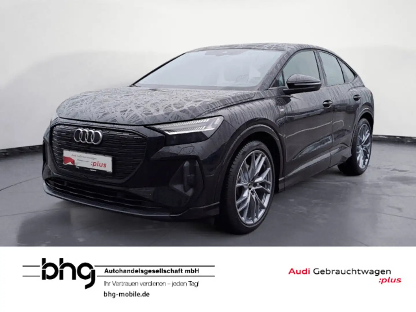 Audi Q4 e-tron Sportback 35 S-Line Wärmepumpe Matrix Schwarz - 1