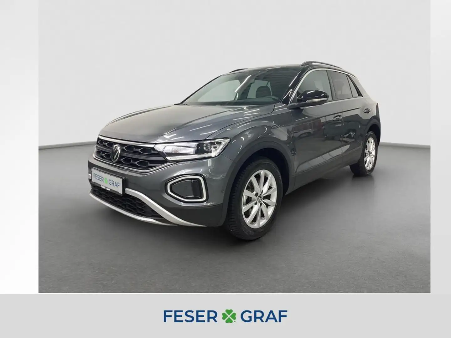 Volkswagen T-Roc GOAL 2.0 TDI DSG LED ACC RFK Virtual Keyless Grijs - 1