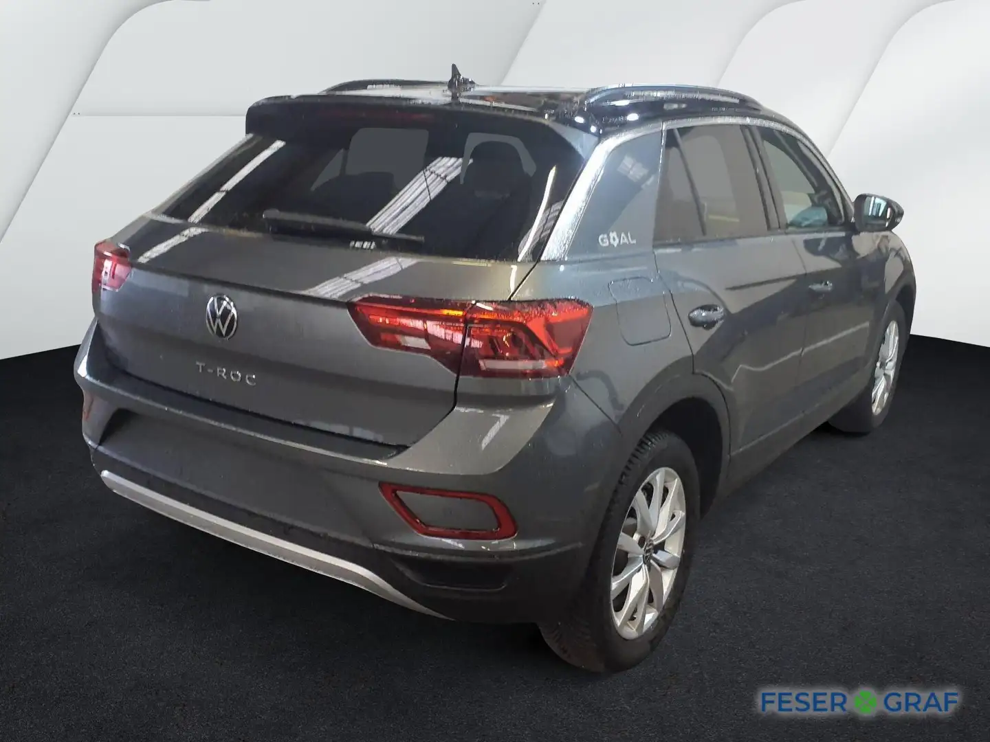 Volkswagen T-Roc GOAL 2.0 TDI DSG LED ACC RFK Virtual Keyless Grau - 2