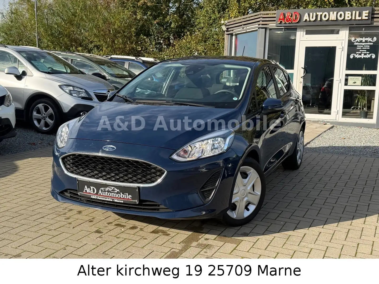 Ford Fiesta Cool&Connect 1.5 TDCI BT KLIMA SHZ SPUR.H Blau - 1