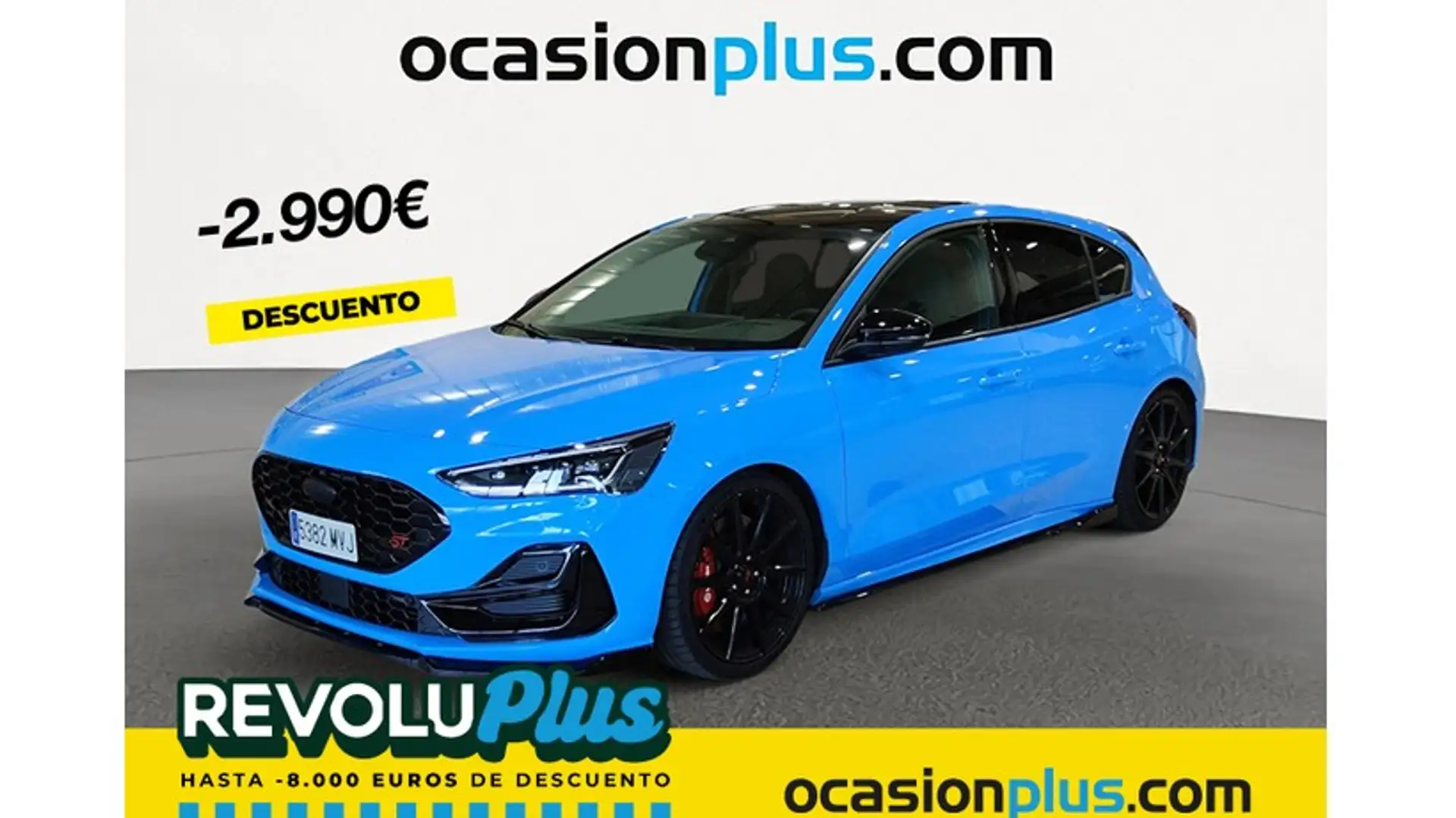 Ford Focus 2.3 Ecoboost ST Bleu - 1
