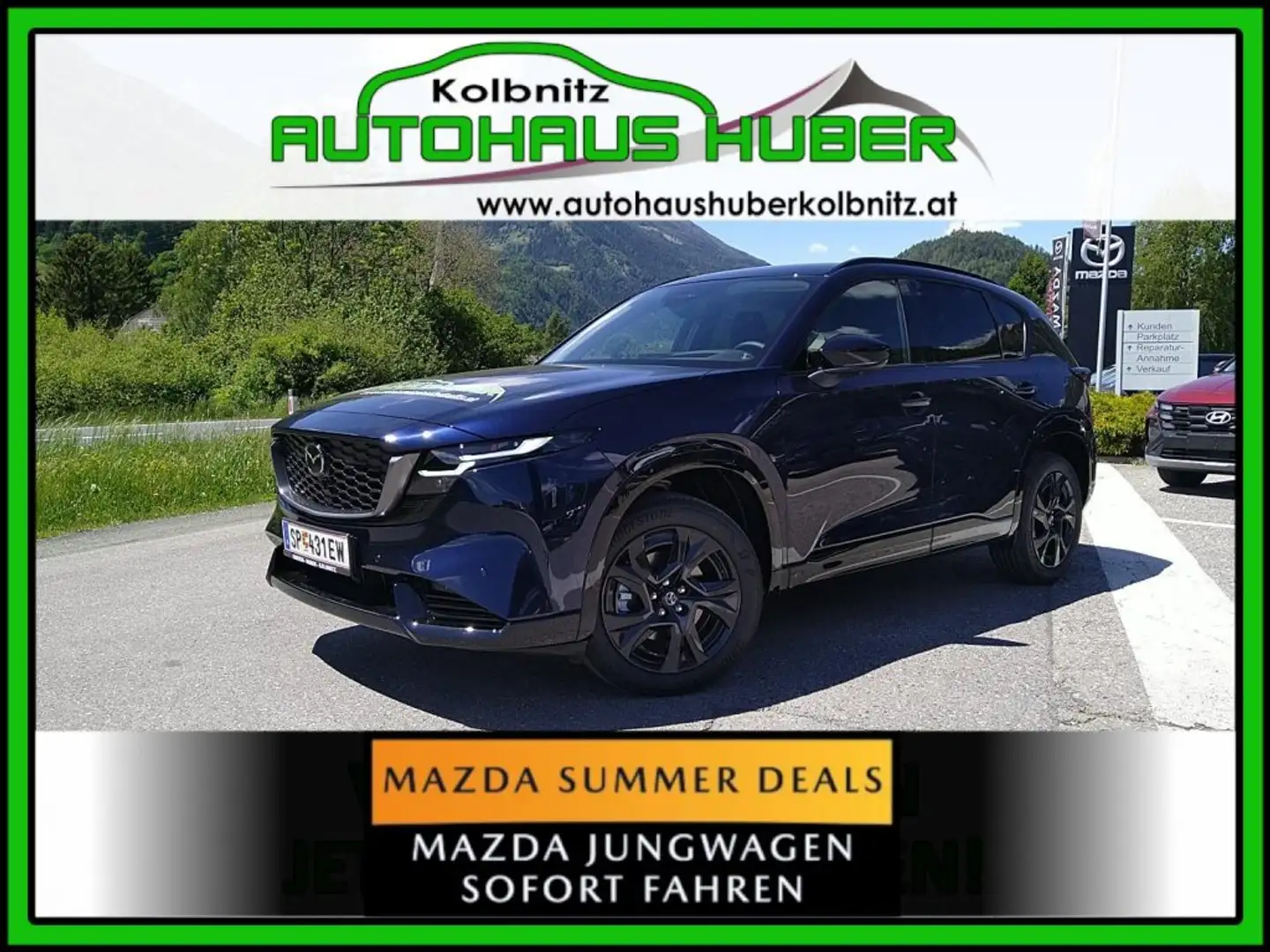 Mazda CX-5 G141 2,5 AUT AWD HOMURA BLOP Blau - 1
