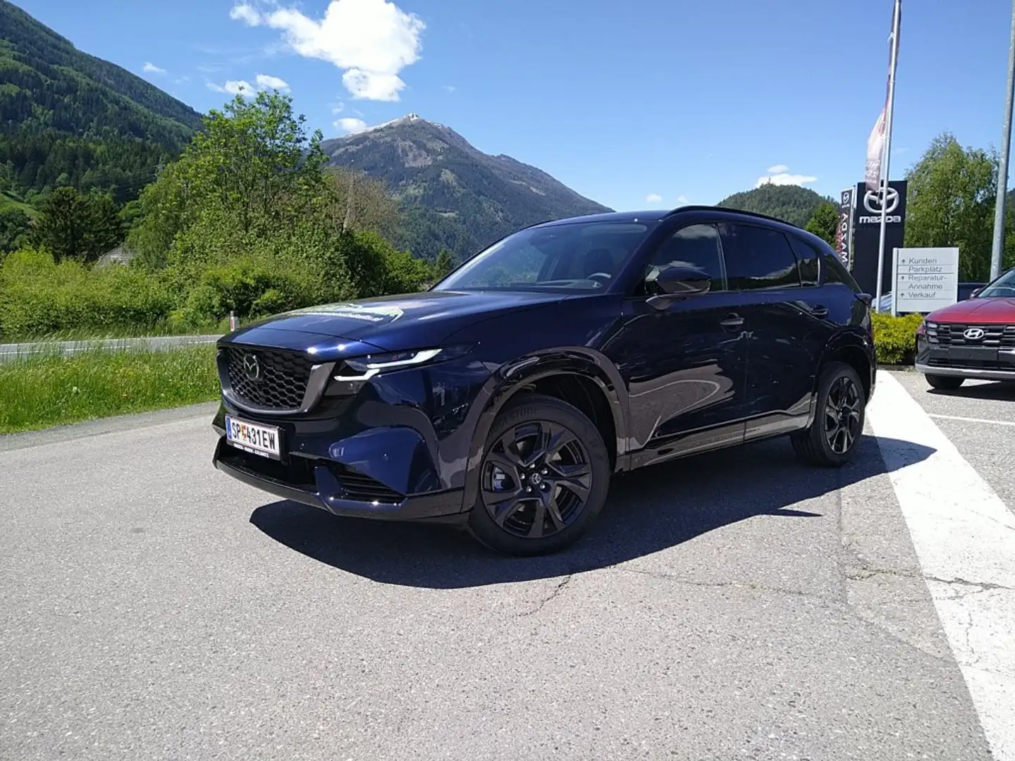 Mazda CX-5 G141 2,5 AUT AWD HOMURA BLOP Blau - 2