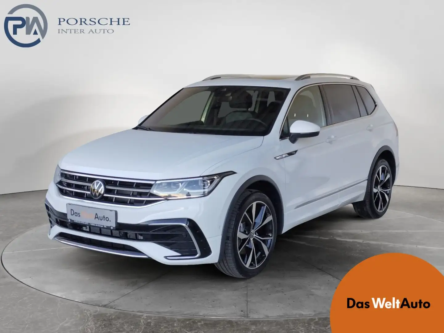 Volkswagen Tiguan Allspace R-Line TSI 4MOTION DSG Weiß - 1