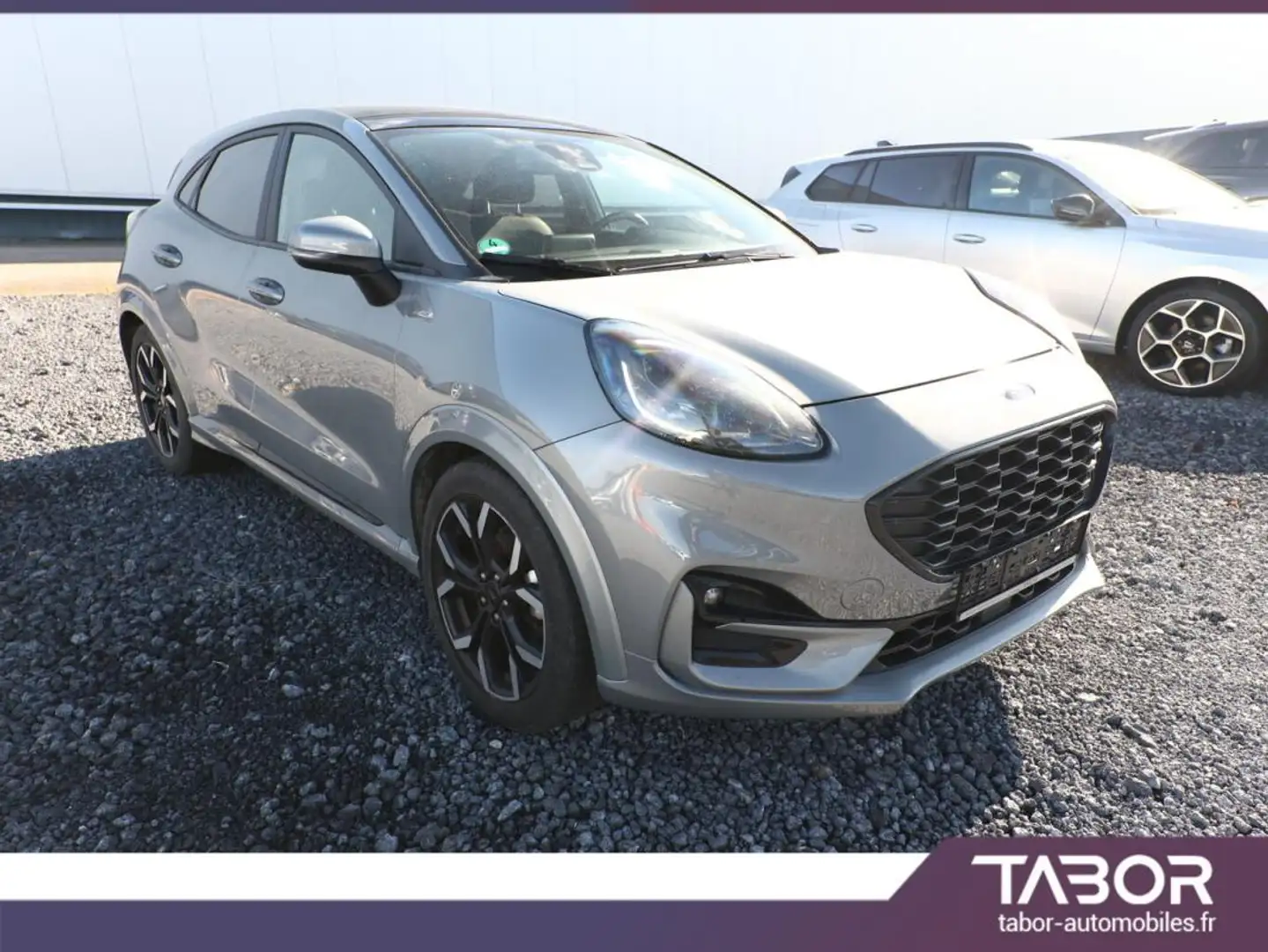 Ford Puma 1.0 EB 155 Mild Hybrid ST-Line X Pano Argent - 2