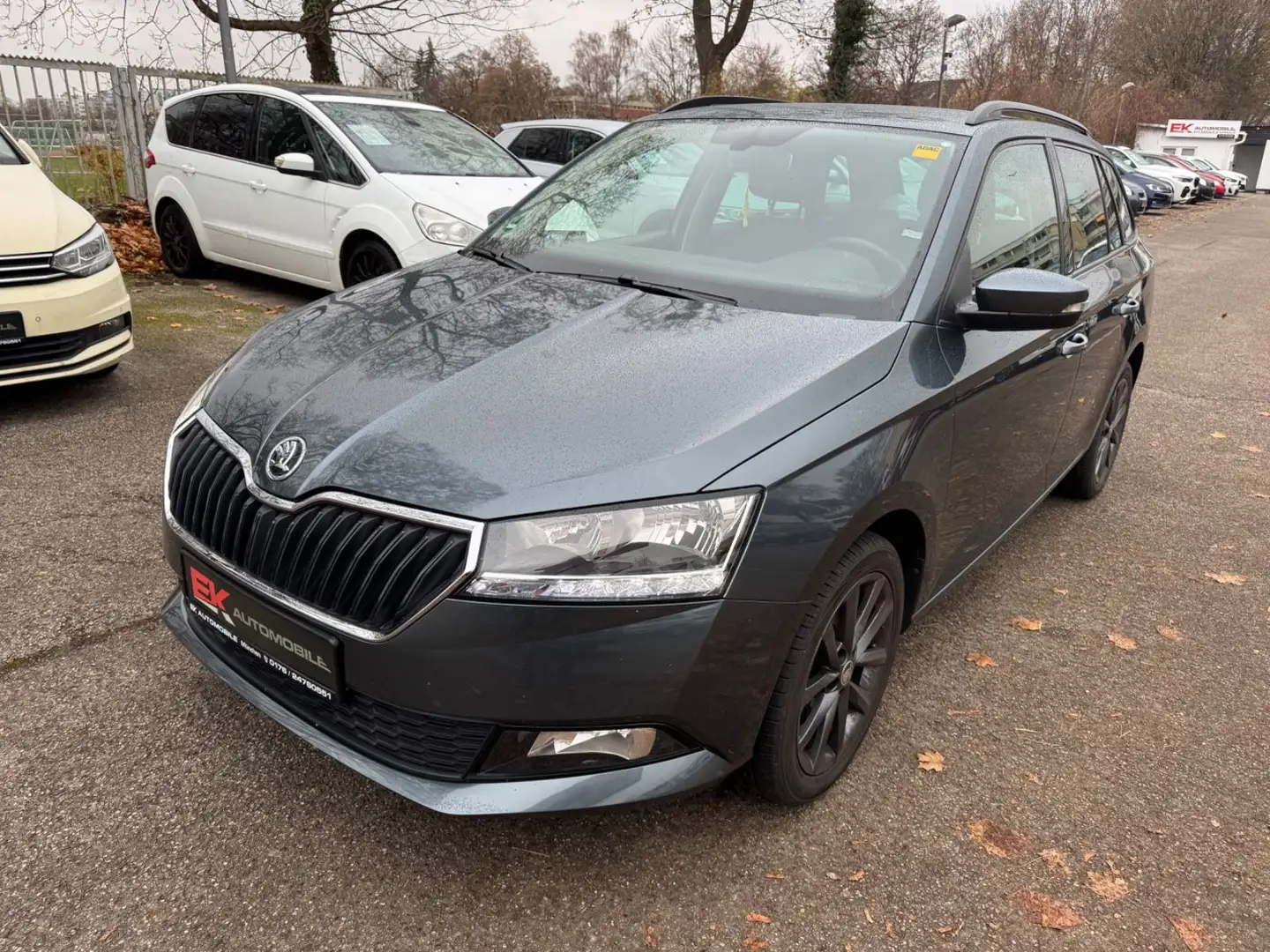 Skoda Fabia Combi Soleil Automatik PDC SHZ Grau - 1