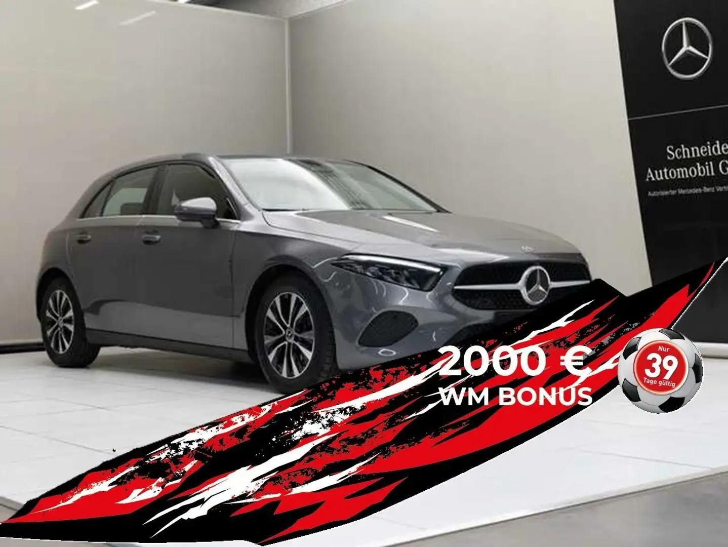 Mercedes-Benz A 200 d Kompaktlimousine W-Paket KAM SpurW SpurH Grau - 2