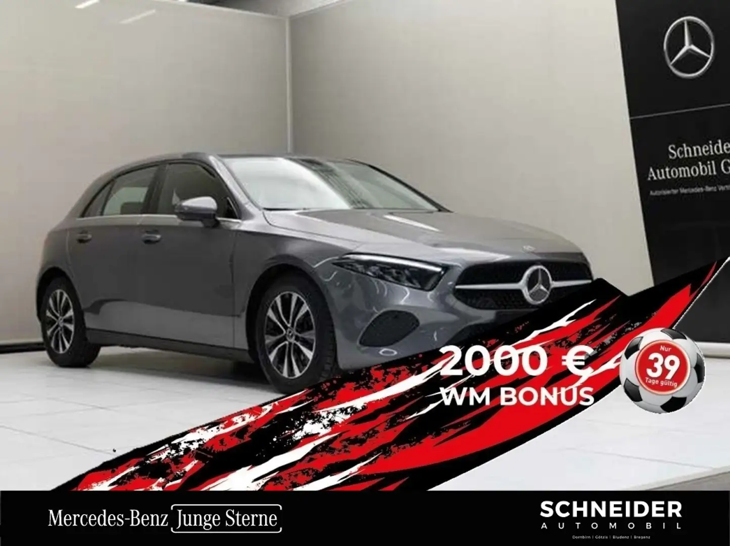 Mercedes-Benz A 200 d Kompaktlimousine W-Paket KAM SpurW SpurH Grau - 1