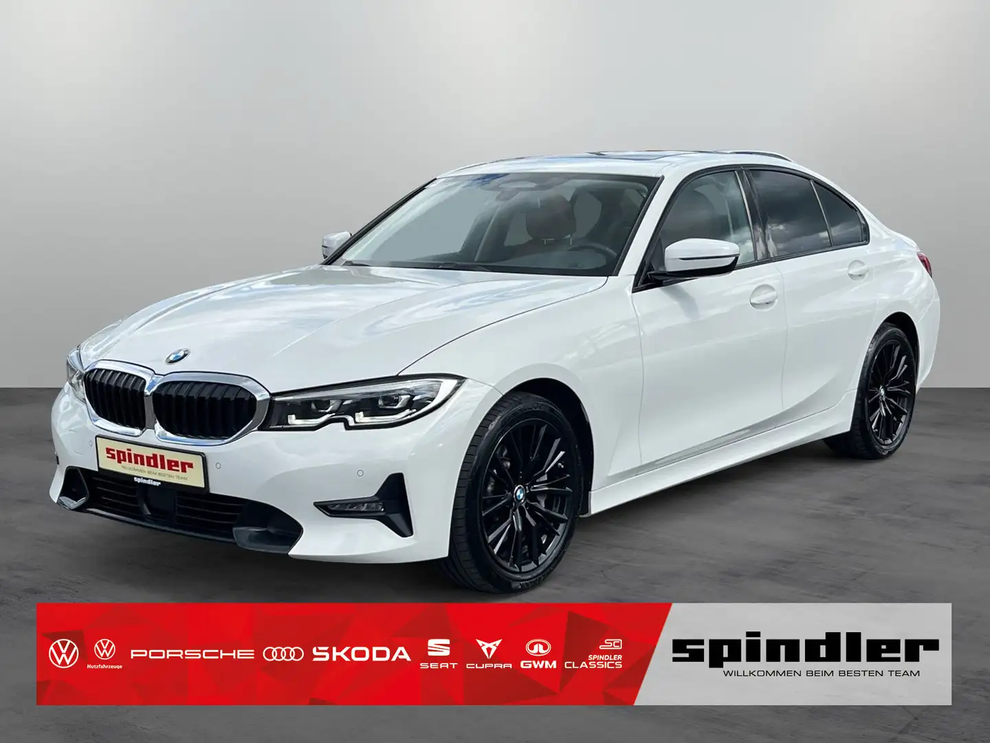 BMW Limousine / LED, Schiebedach, SHZ Blanc - 1