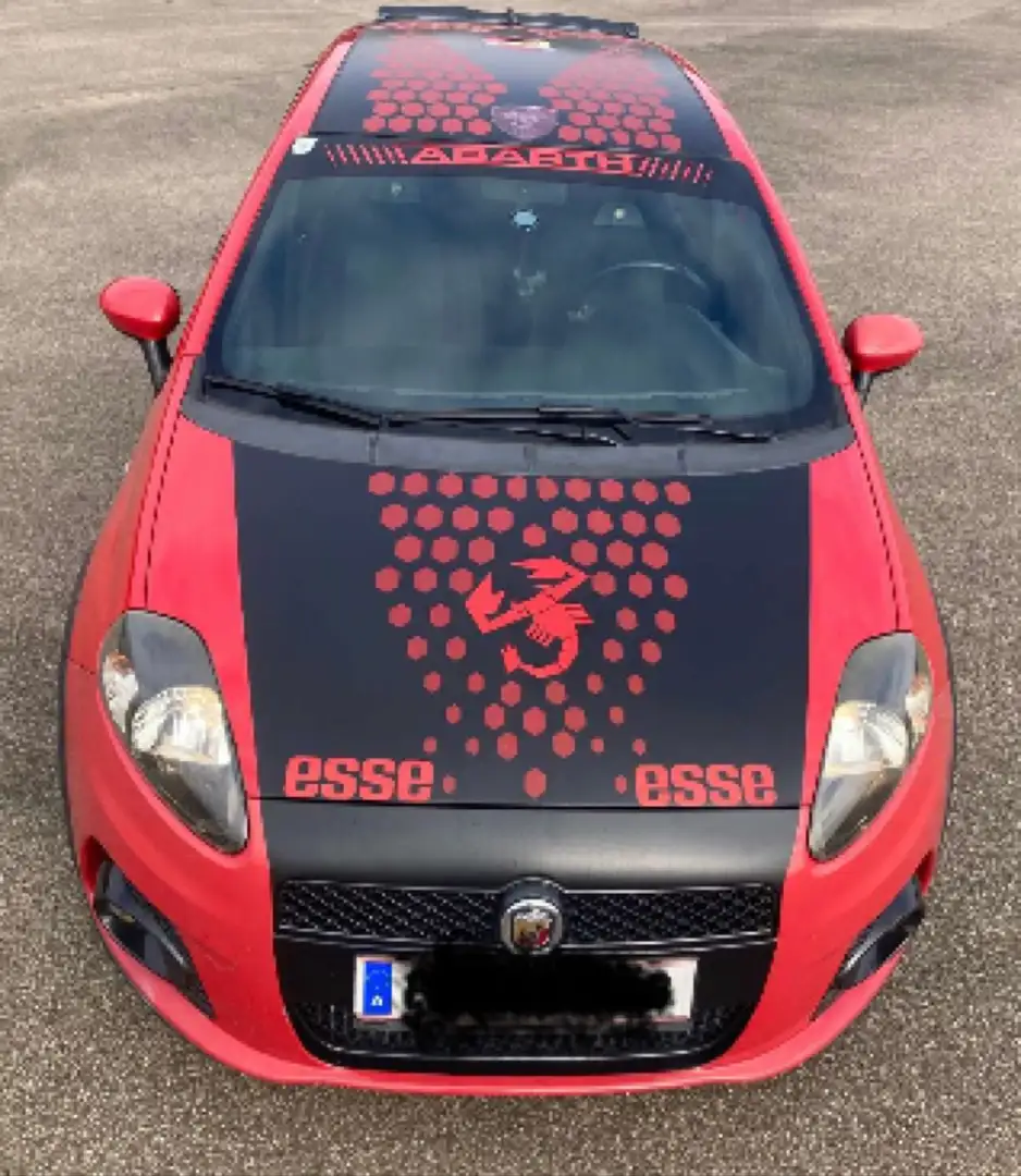 Abarth Grande Punto Kit assetto Upgrade Roşu - 1