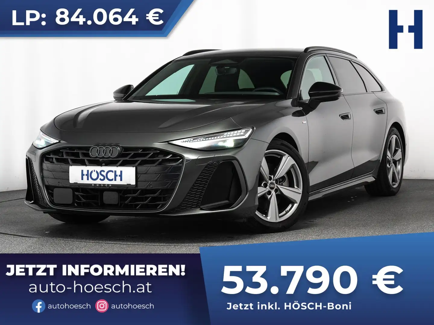 Audi A6 Avant TDI 2x S-LINE OPTIK TECH PLUS PANO WIE NEU Grau - 1