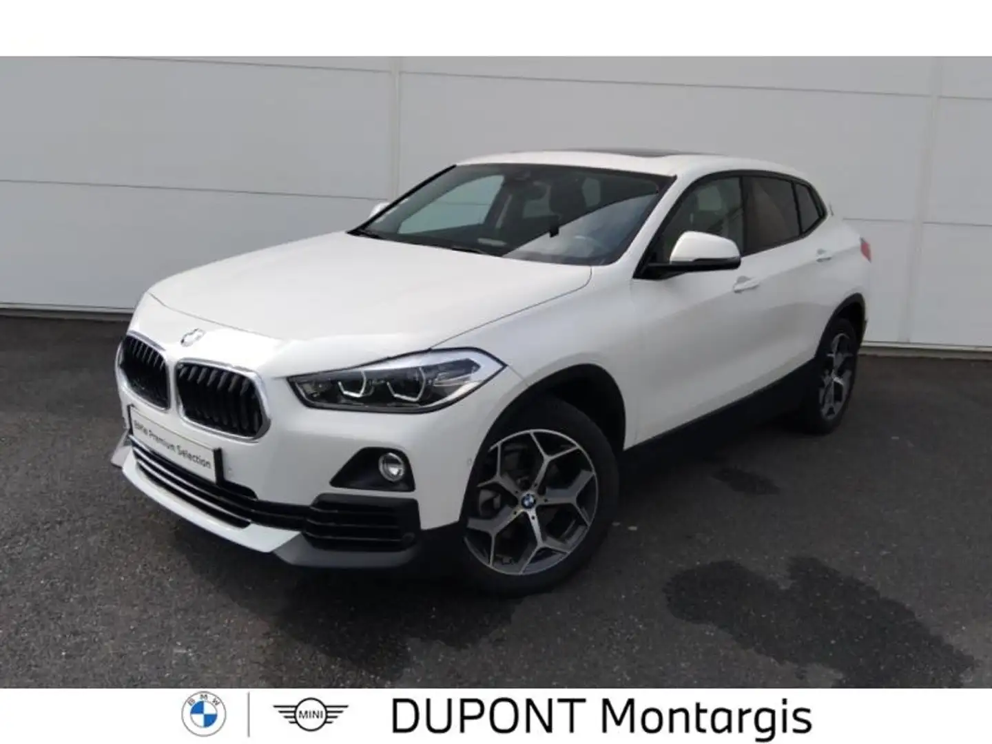 BMW X2 sDrive18iA 140ch Lounge Plus DKG7 Euro6d-T Blanc - 1