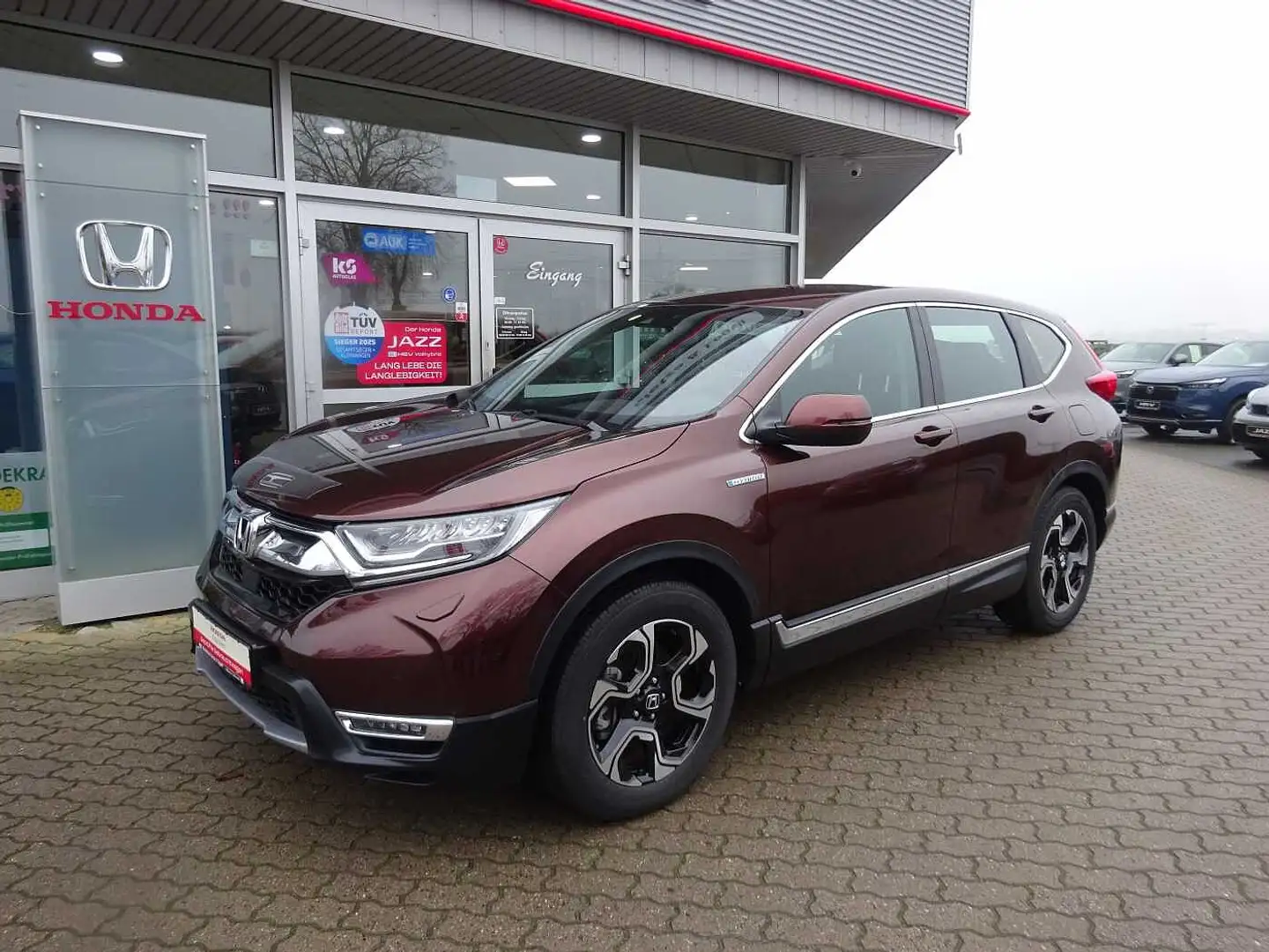 Honda CR-V Hybrid 2.0 i-MMD 2WD Elegance *Anhängerkupplung Bruin - 2