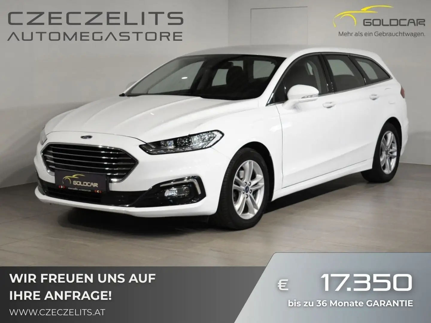 Ford Mondeo Traveller Titanium 2,0 EcoBlue SCR Aut. Weiß - 1