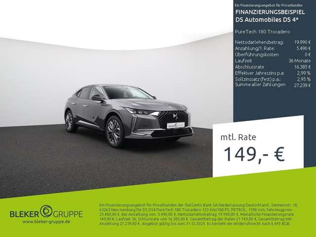 Imagine DS Automobiles DS 4 PureTech 180 Trocadero