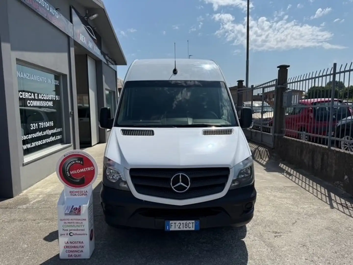 Mercedes-Benz Sprinter F37/33 2.2 CDI*KM 97.603*IVA DEDUCIBILE*GARANZIA Bianco - 2