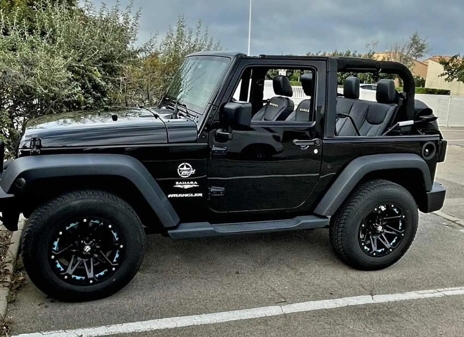 Jeep Wrangler III (JK) 3.6 V6 (284Cv) Schwarz - 2