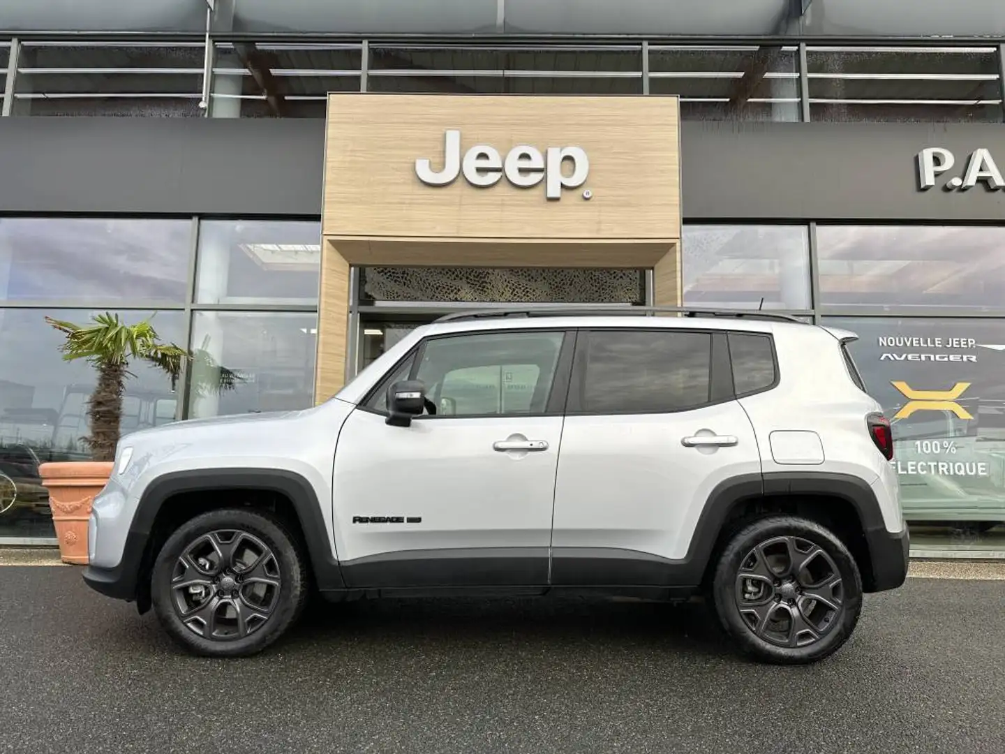 Jeep Renegade RENEGADE 1.3 T T4 190 CH PHEV 4XE 80TH ANNIVERSARY Gris - 2