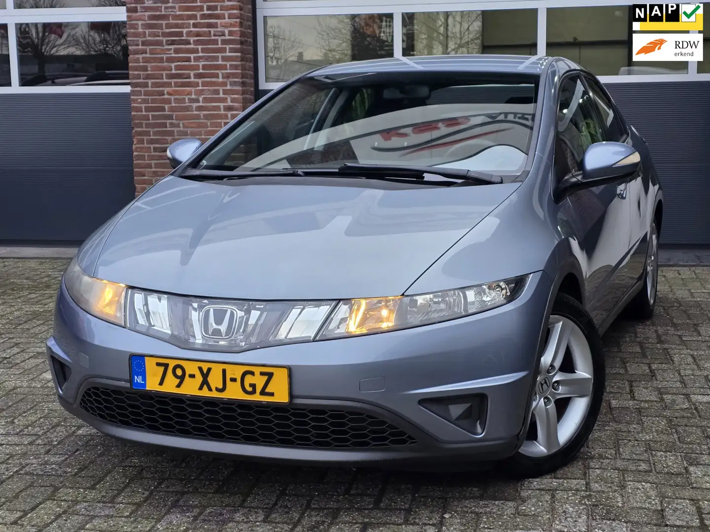 Honda Civic 1.4 Comfort Apk 01-2026 |Nap |Blauw Blauw - 1
