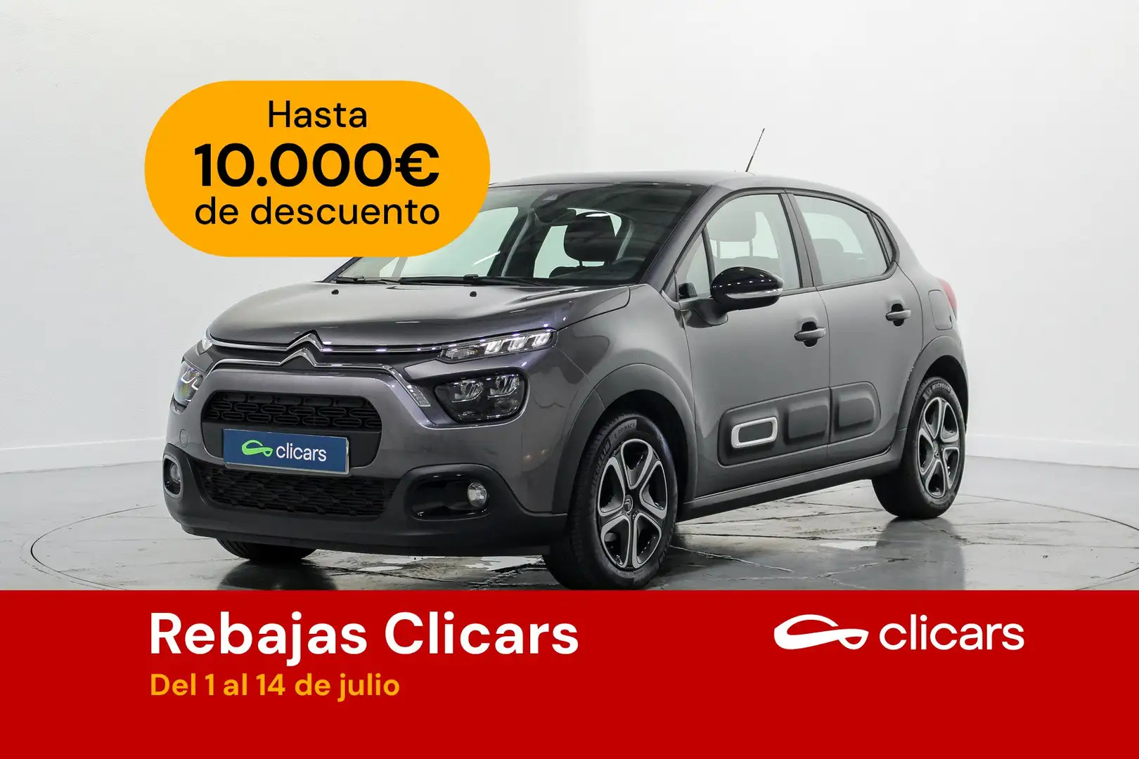 Citroen C3 Origin 1.2 PureTech S&S Plus 83 Gris - 1