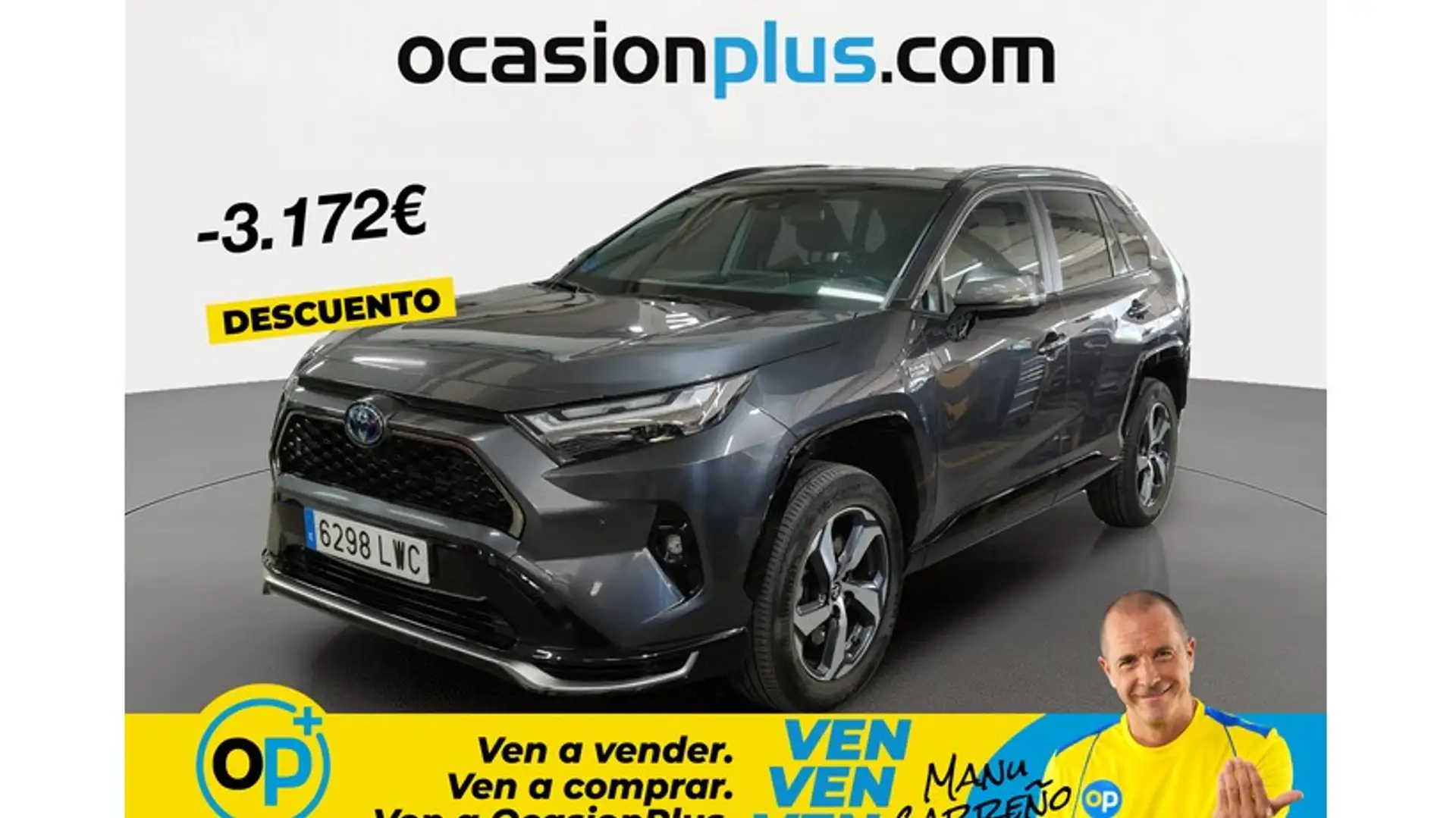 Toyota RAV 4 2.5 Plug-in hybrid 4WD Advance Gris - 1