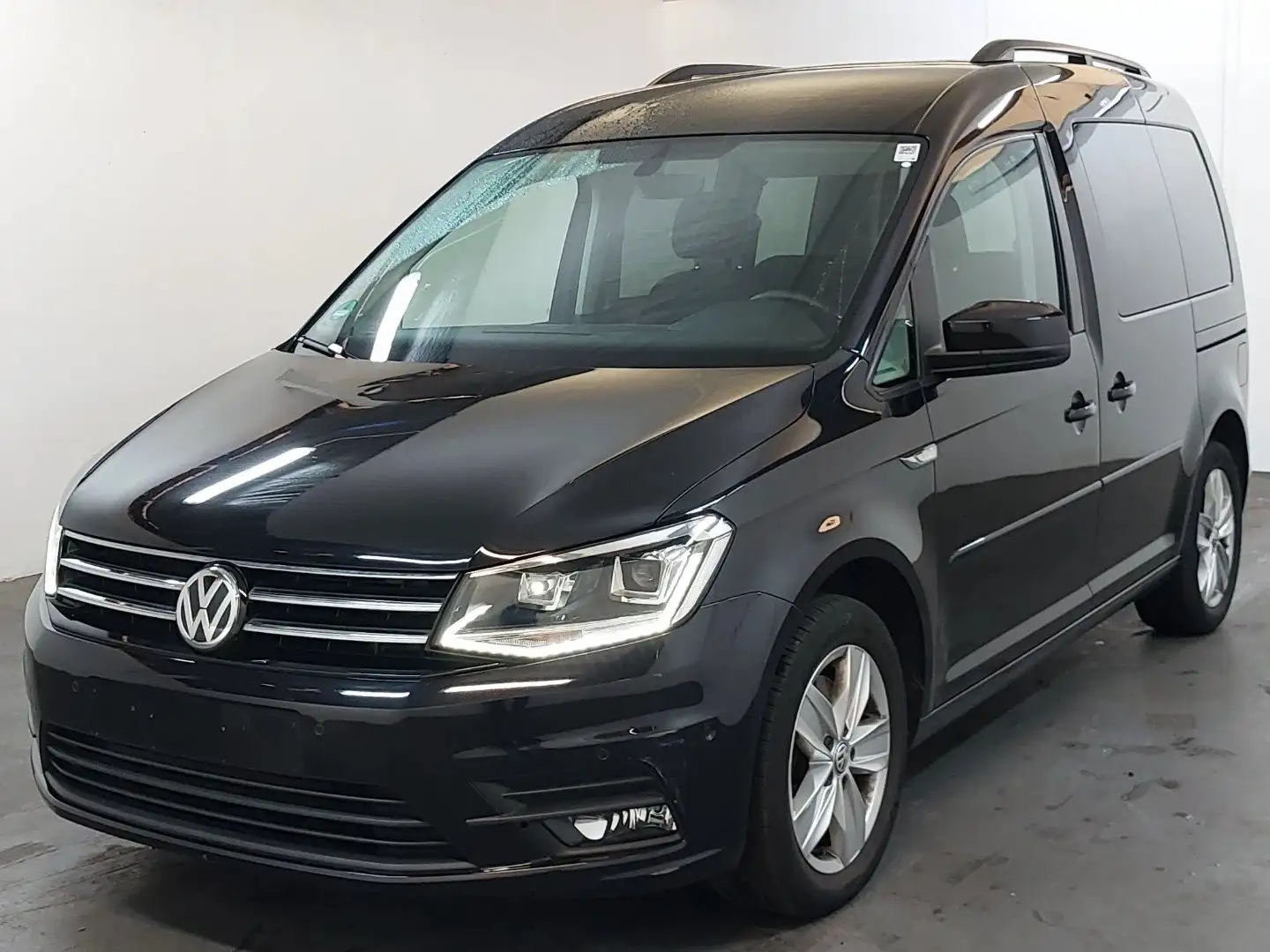 Volkswagen Caddy Comfortline BMT Navi Xenon AHK DSG Schwarz - 1