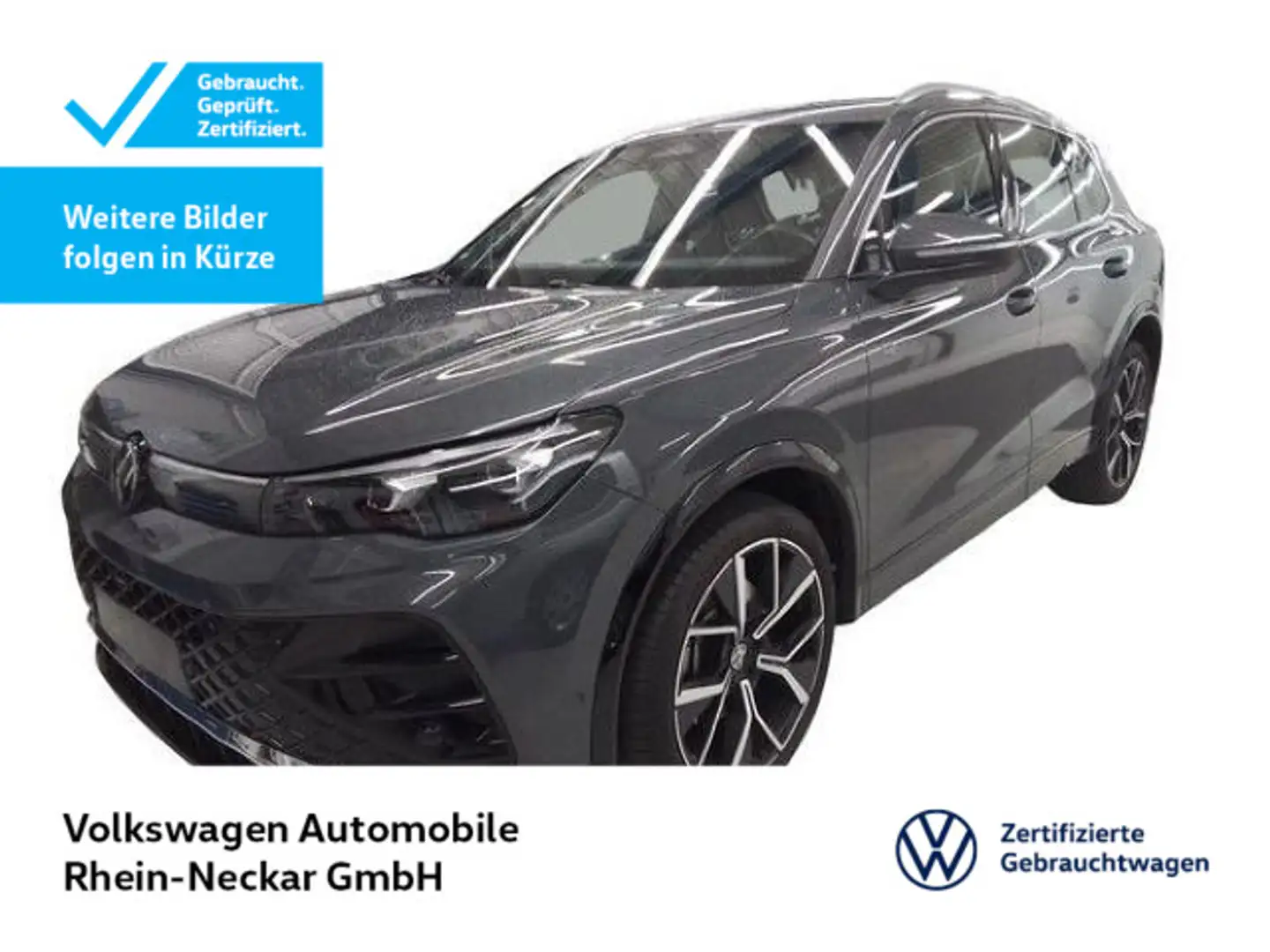 Volkswagen Tiguan 2.0 TDI R-Line DSG GAR 2030 Navi AHK Kame Grau - 1