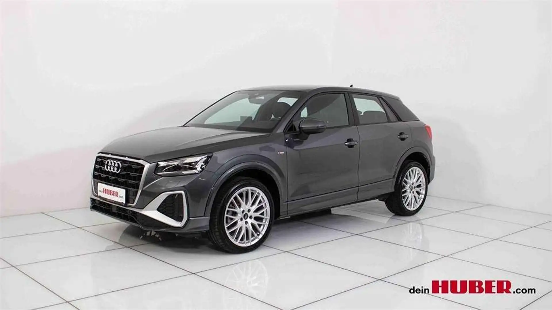 Audi Q2 35 TDI S-tronic S-line Gris - 1