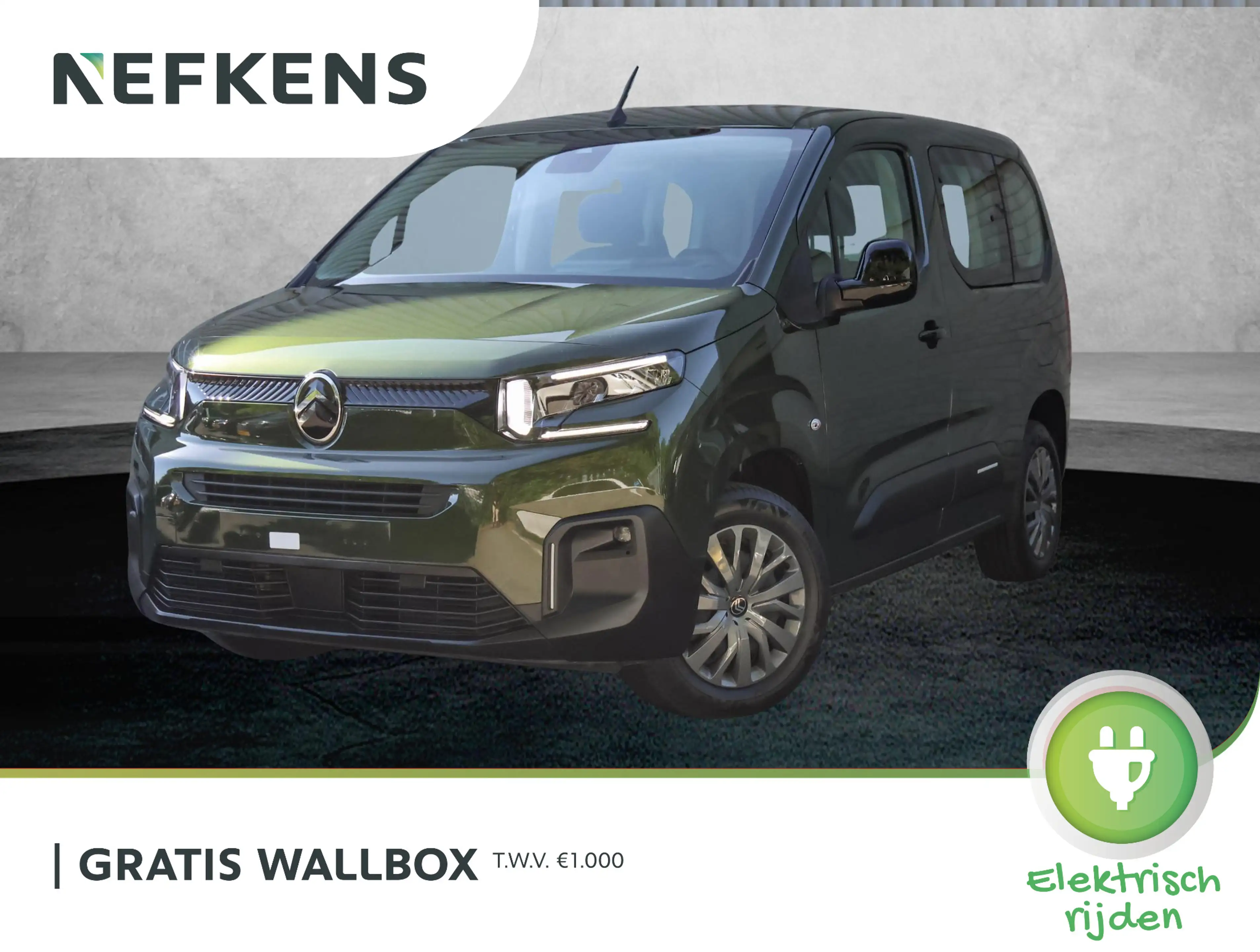 Citroen Berlingo ë-Berlingo Feel L1 50 kWh 136pk | ACCU 98% | Apple