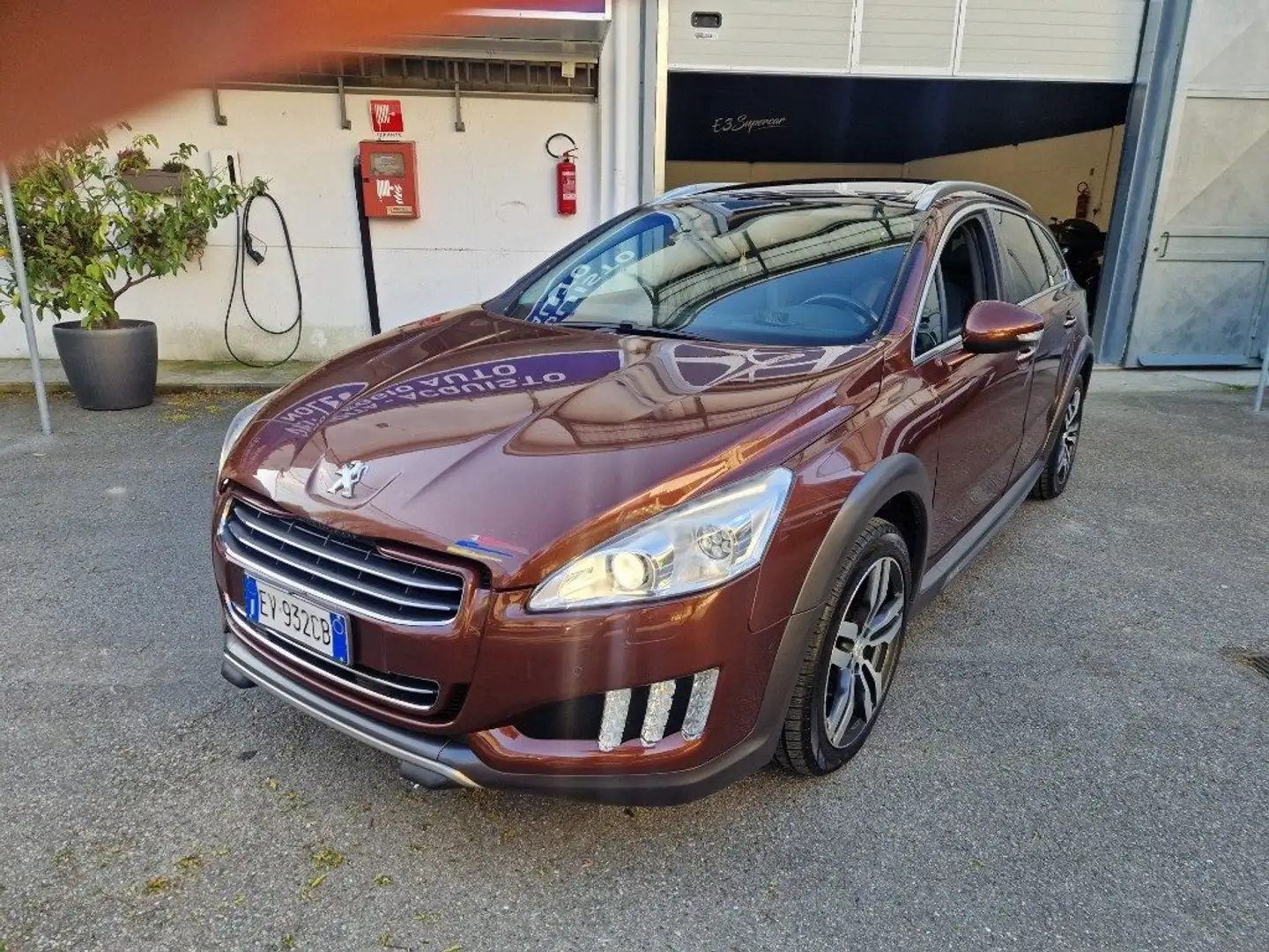 Peugeot 508 RXH hybrid 4 Brun - 1