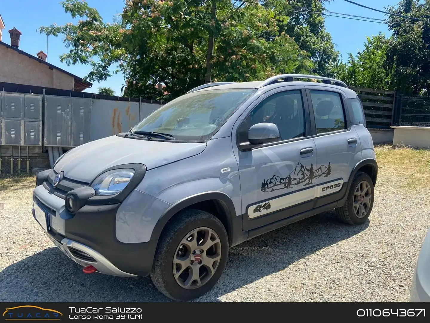 Fiat Panda 0.9 TwinAir Turbo S&S 4x4 CROSS Grigio - 1