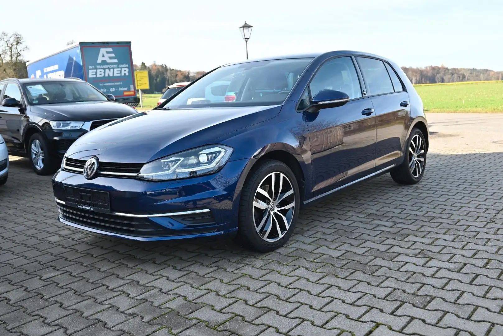 Volkswagen Golf VII Lim/Virtual/LED/AHK/ACC/1.Hand Blauw - 1
