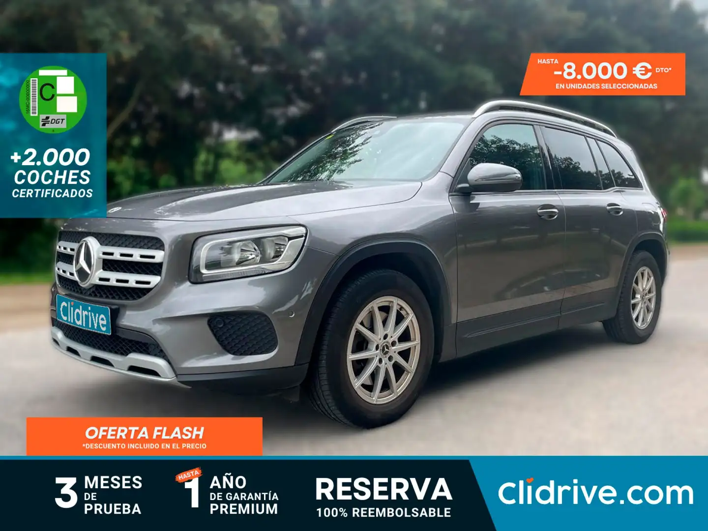 Mercedes-Benz GLB 200 200d 8G-DCT Gris - 1