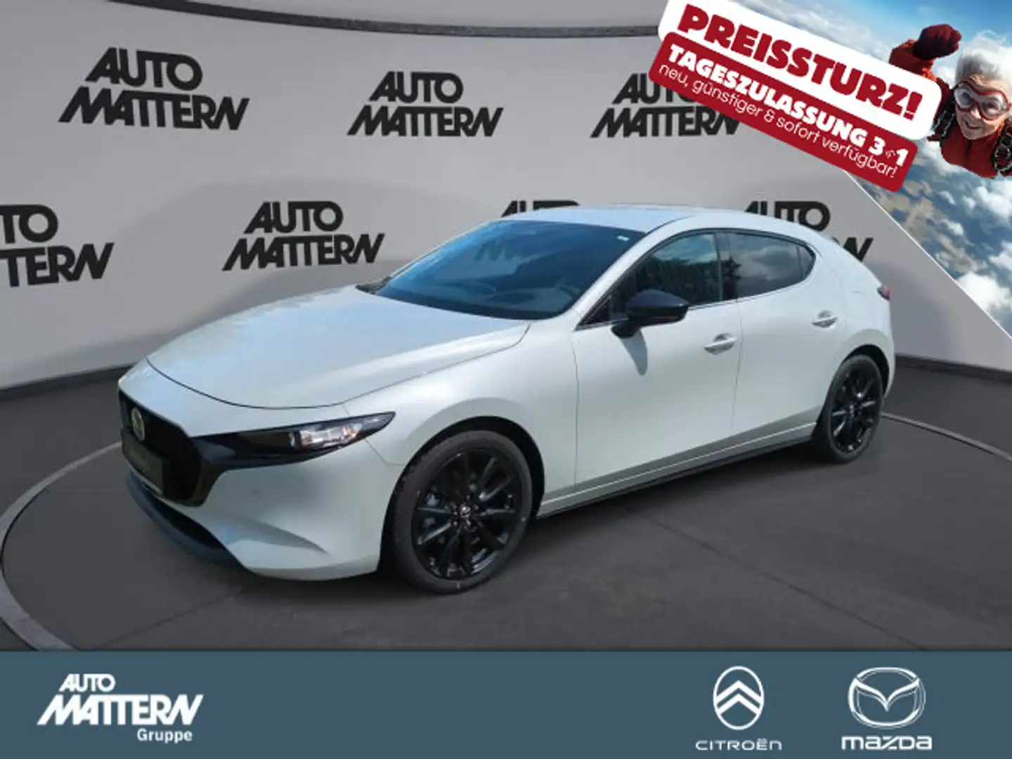 Mazda 3 SKYACTIV-G 2.0 M-Hybrid 150 Homura 2WD *VFW* Weiß - 1