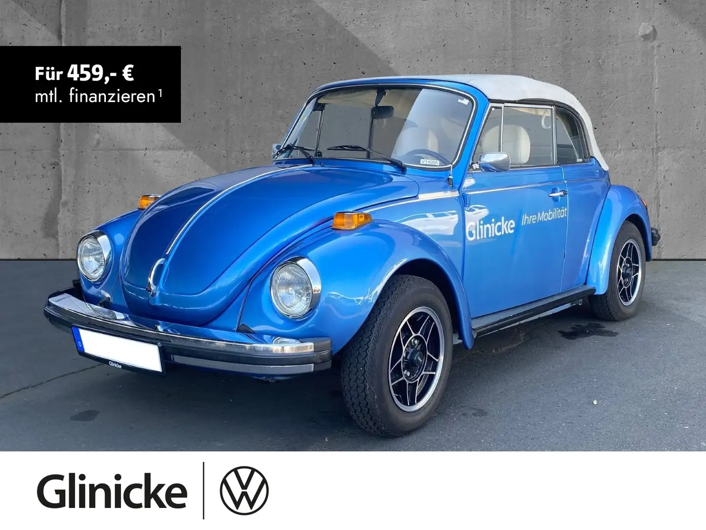 Volkswagen Käfer Cabriolet 1600 - Tüv neu Blau - 1