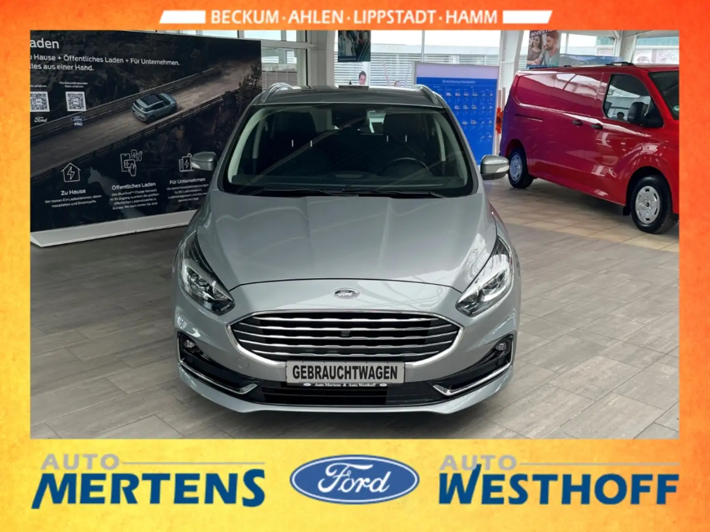 Ford S-Max Titanium 2.0 EcoBlue Standheizung + Niveaureg. Zilver - 2