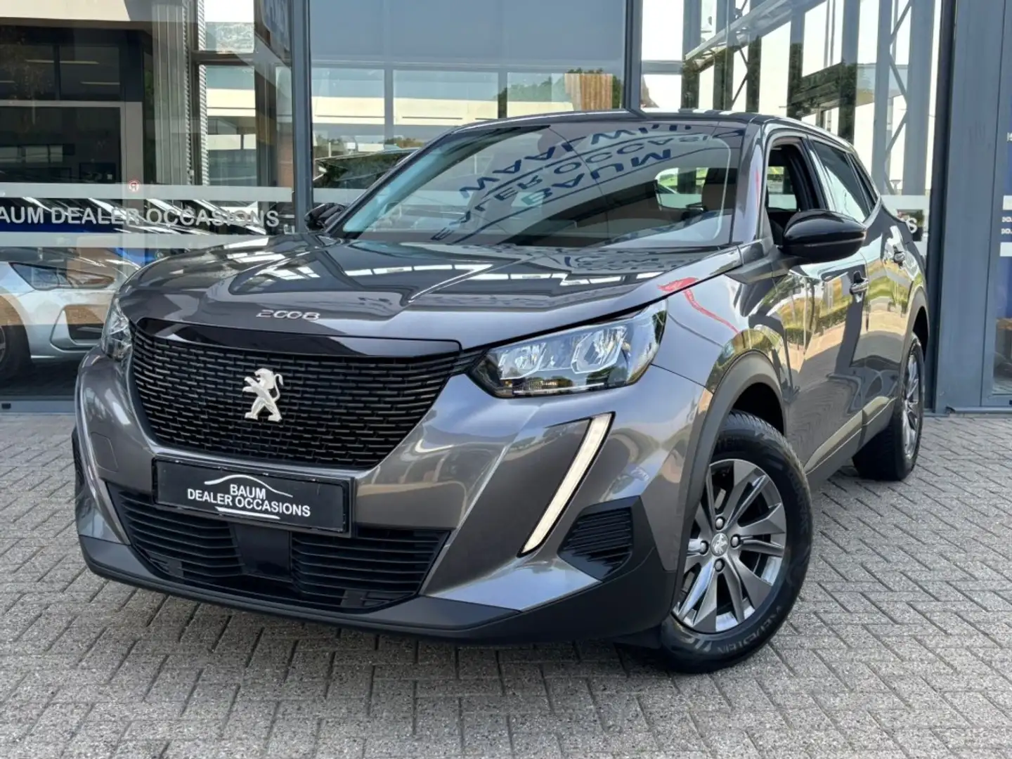 Peugeot 2008 1.2 PURE TECH ACTIVE AIRCO NAVI CRUISE. Gris - 1