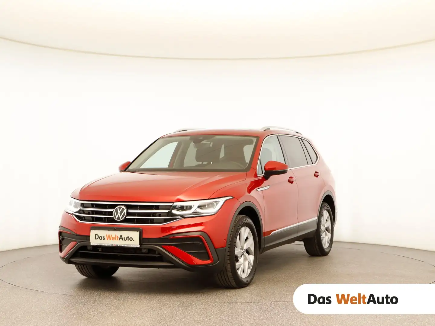 Volkswagen Tiguan Allspace Life TDI DSG Rot - 1