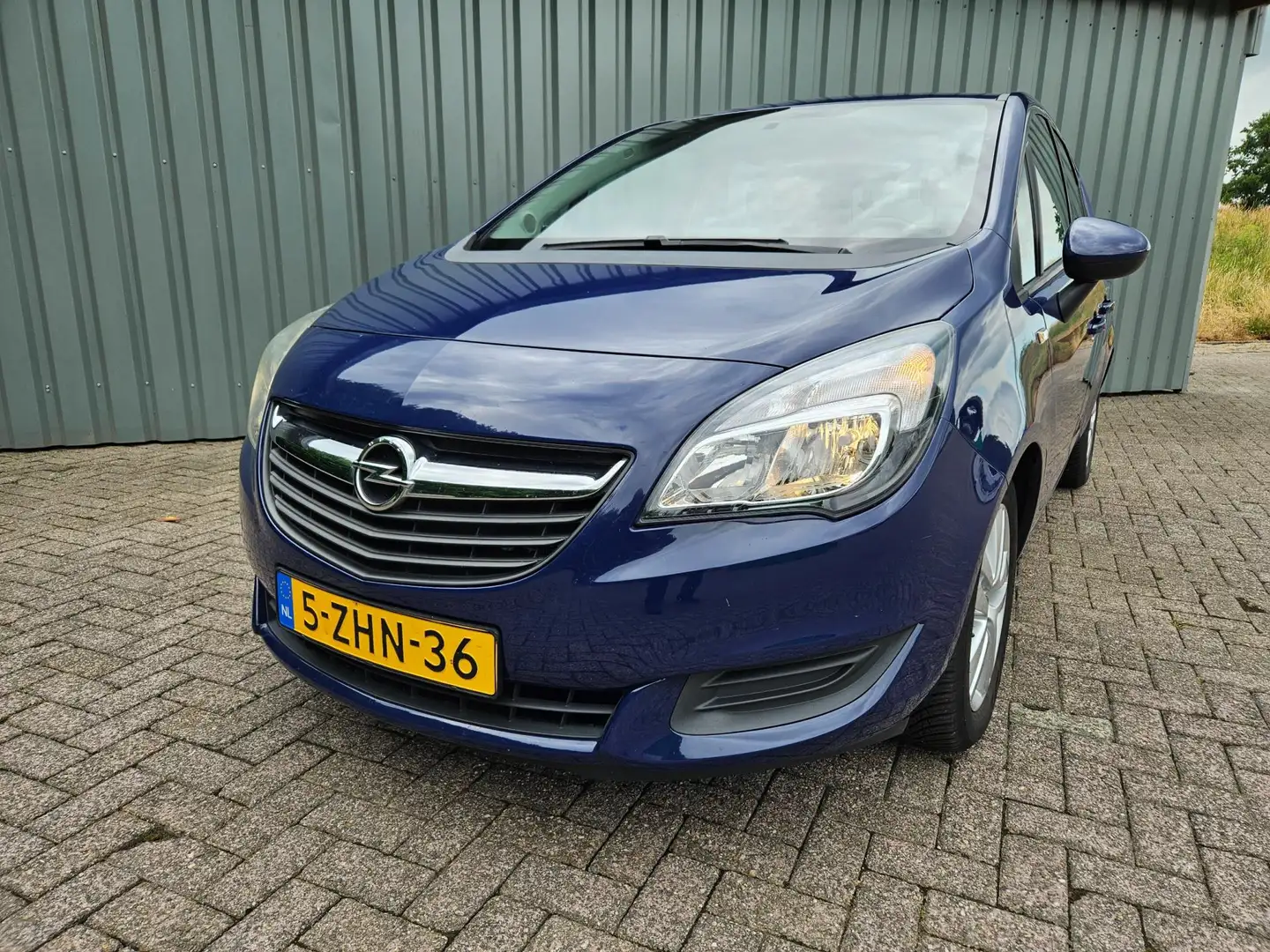 Opel Meriva 1.4 Turbo Business+ 120Pk Navi Trekhaak Blauw - 2
