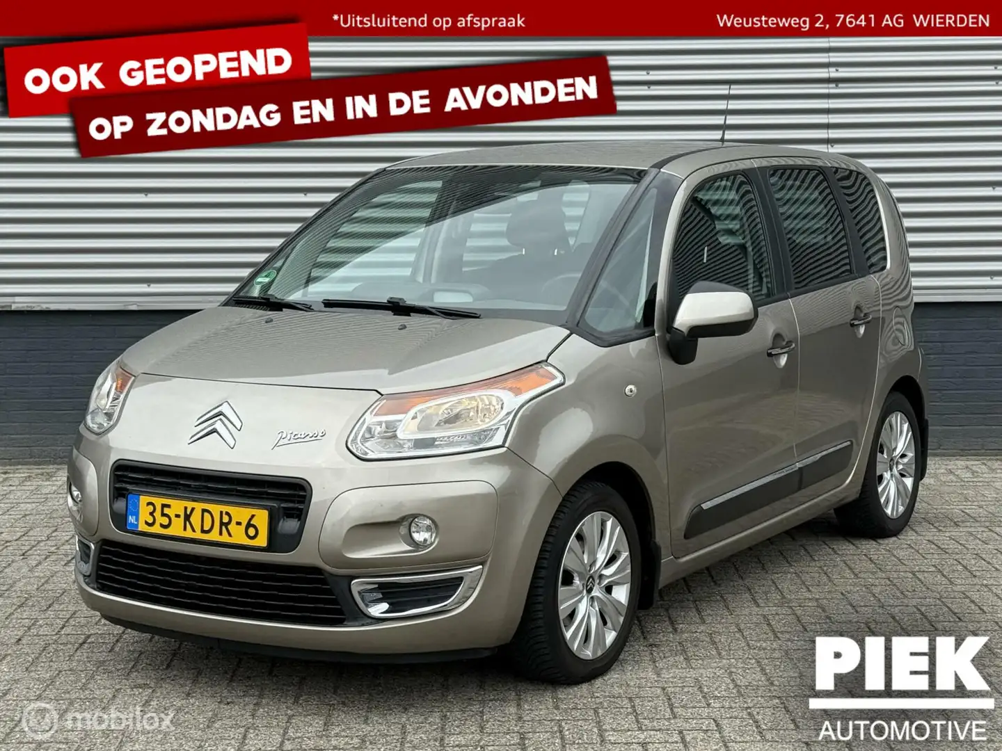 Citroen C3 Picasso 1.4 VTi Exclusive TREKHAAK Beige - 1