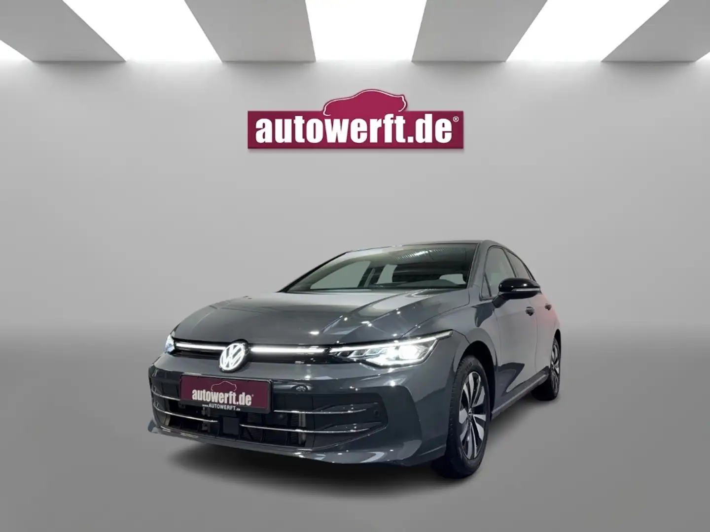 Volkswagen Golf 8 2.0 TDI DSG GOAL bl.LOGO AHK CAM NAVI TRAVEL ACC Gris - 1