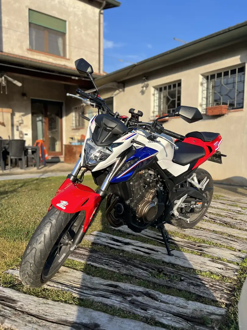 Honda CBF 500 Blanco - 1