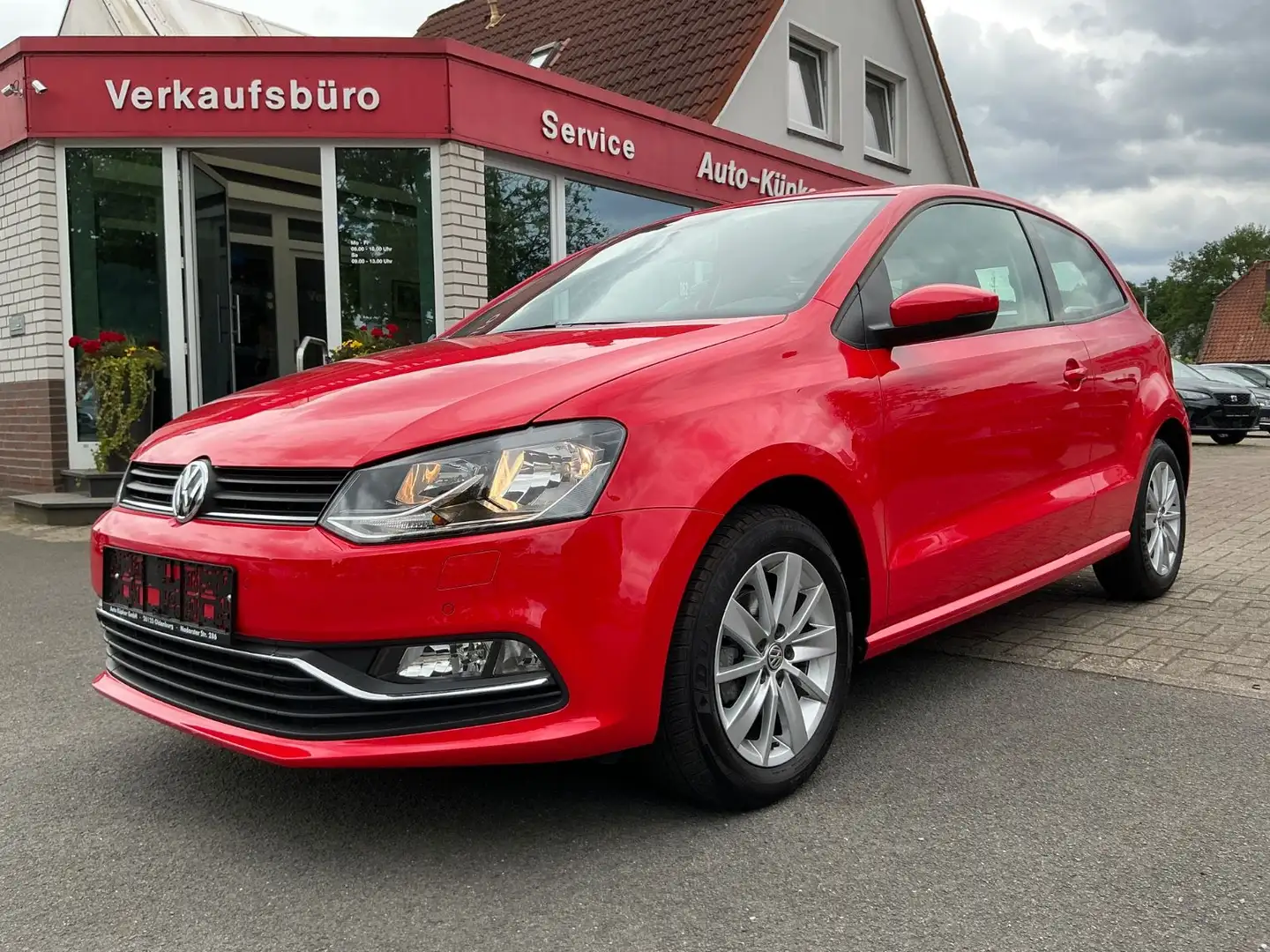 Volkswagen Polo V Comfortline 1.0 SHZ PDC CD Klima Rot - 1