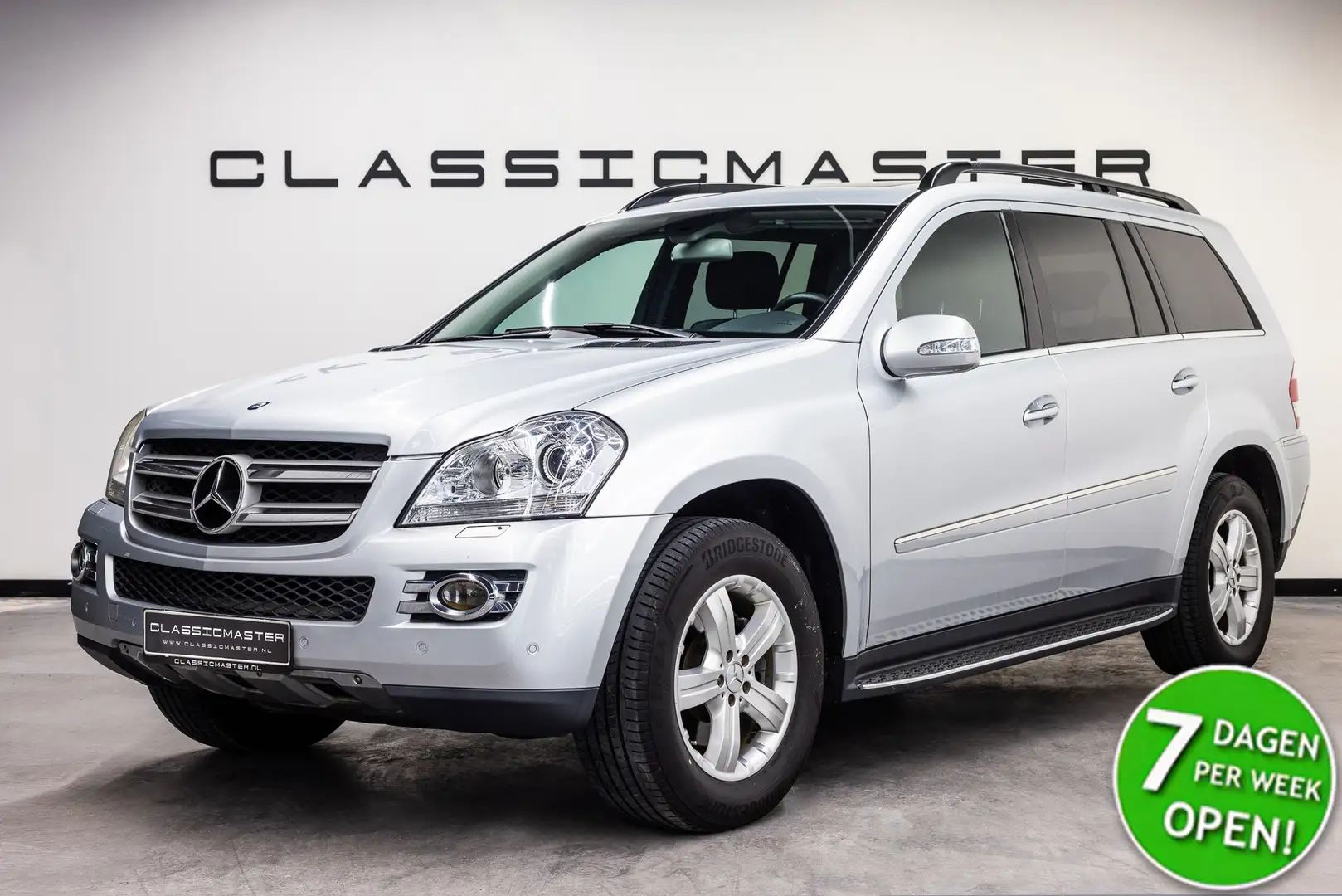 Mercedes-Benz GL 500 7 Persoons Btw auto, Fiscale waarde € 12.000,- (€ Argintiu - 1