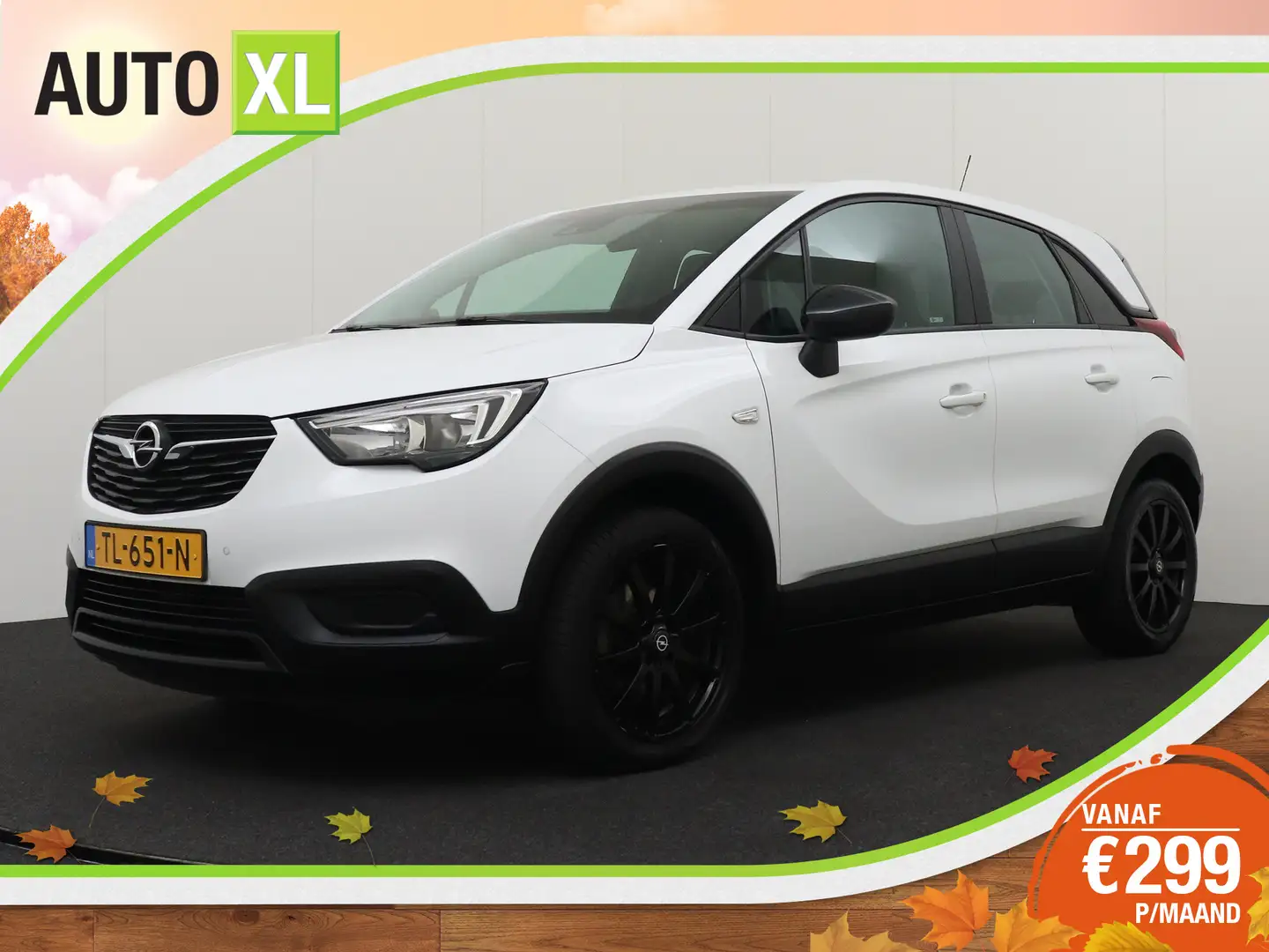 Opel Crossland X 1.2 111 PK Turbo Camera Carplay Navi DAB LED Blanc - 1
