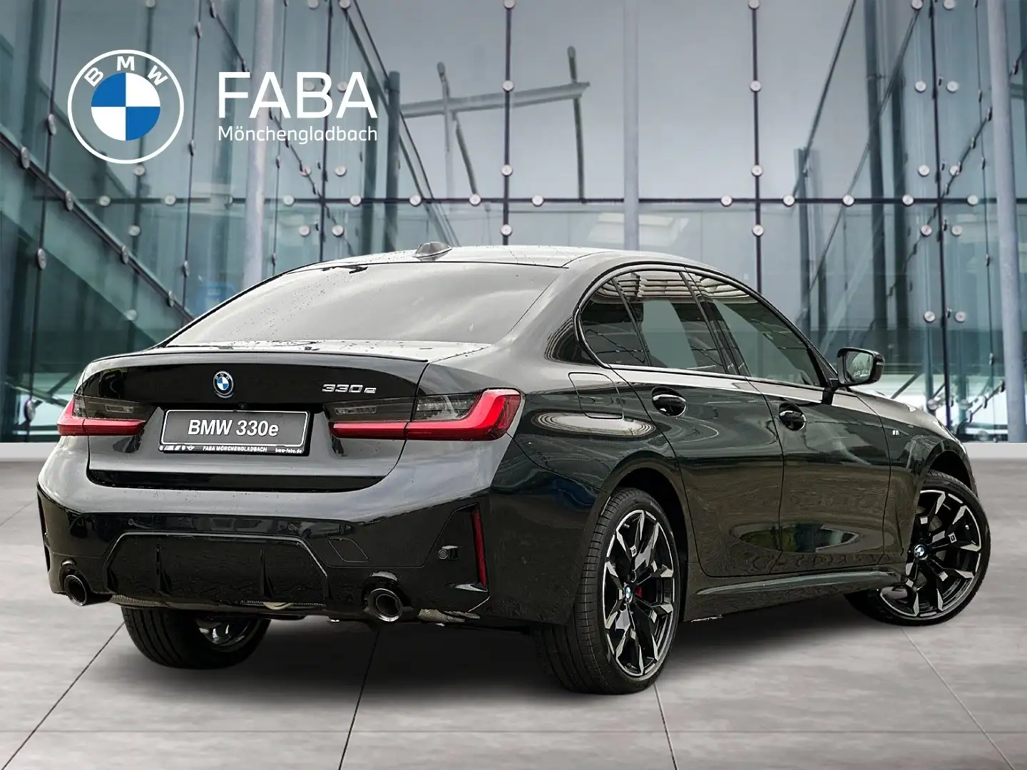 BMW 330 e Limousine M Sportpaket HiFi DAB LED RFK Schwarz - 2