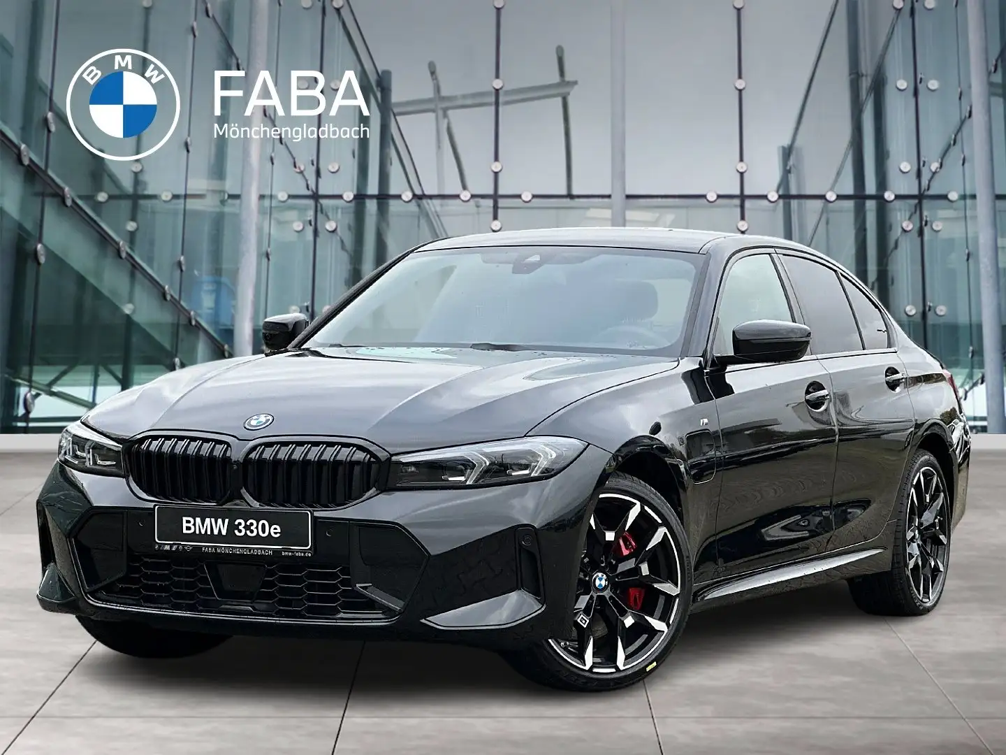 BMW 330 e Limousine M Sportpaket HiFi DAB LED RFK Schwarz - 1