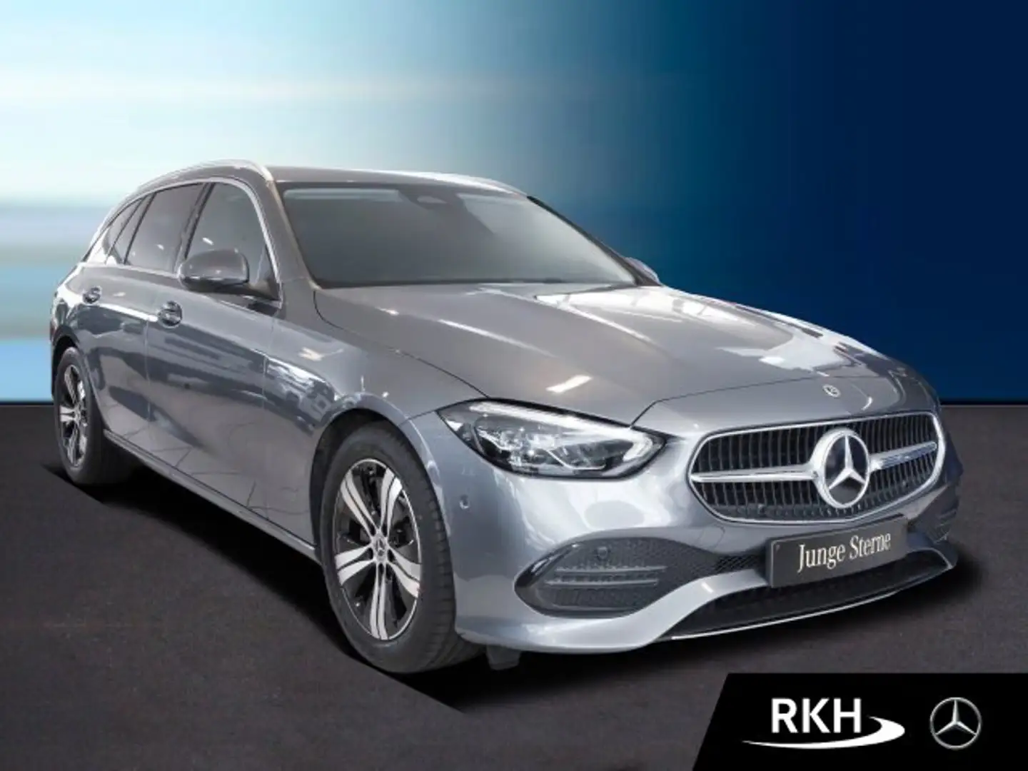 Mercedes-Benz C 180 C 180 T-Mod Avantgarde 9G/Navi/Kamera/Totw./LED Grijs - 2